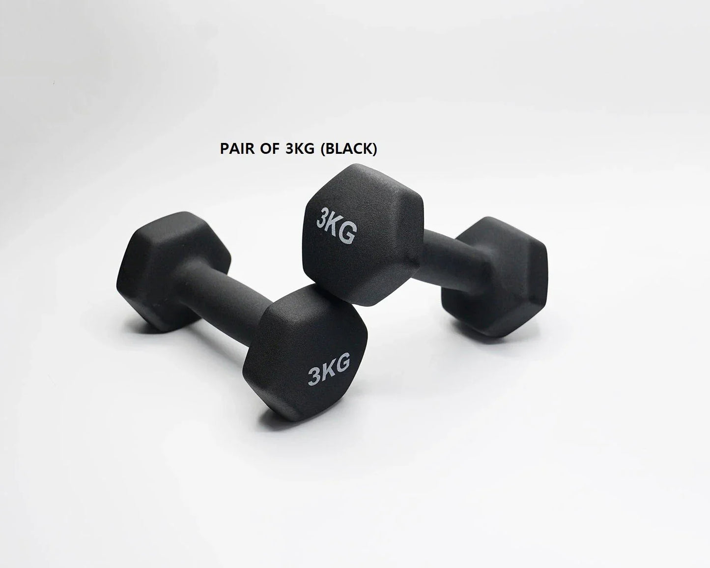 Neoprene Dumbbell Pair Home Weights Gym Fitness Sports
