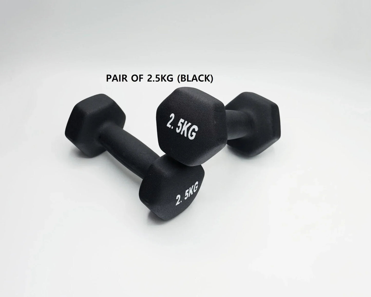 Neoprene Dumbbell Pair Home Weights Gym Fitness Sports